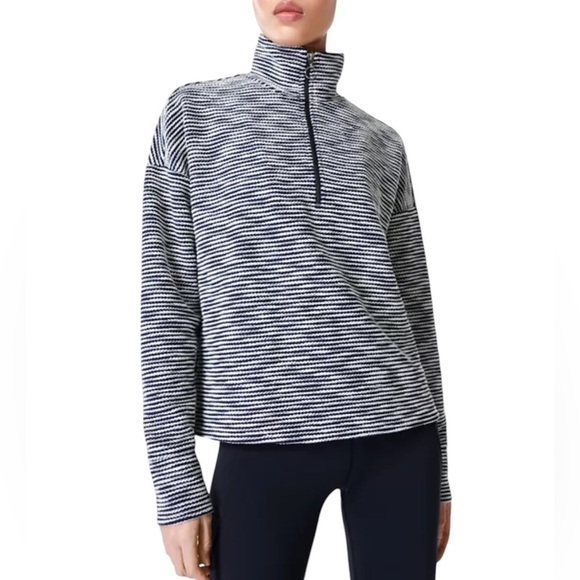 Sweaty Betty Rest Up Half Zip Pullover Size 8 - Picture 15 of 15
